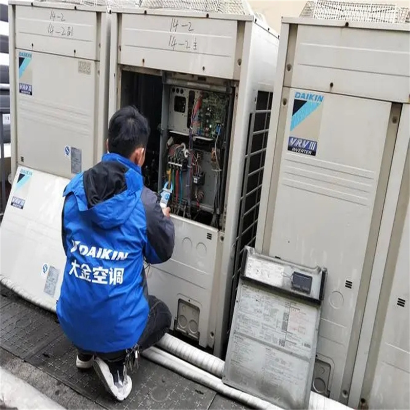 深圳宝安中心区柜机空调跳闸故障维修